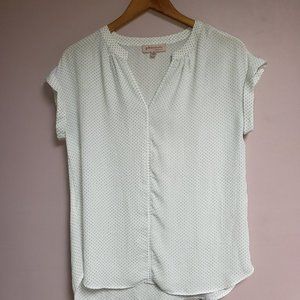 PHILOSOPHY  Polka Dot Women's Blouse Size S - Pre-Owned